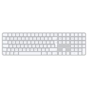 Magic Keyboard with Touch ID and Numeric Keypad for Mac models with Apple silicon - British English - White Keys