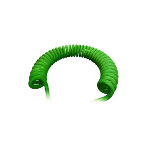 Razer PBT Keycap + Coiled Cable Upgrade Set For Mechanical & Optical Gaming Keyboards Green (RC21-01490700-R3M1)