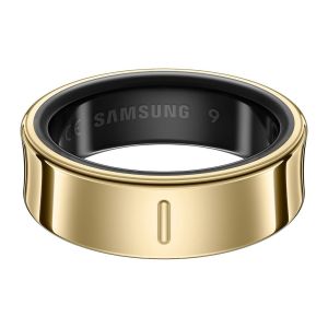 GALAXY RING (SIZE 12), TITANIUM GOLD