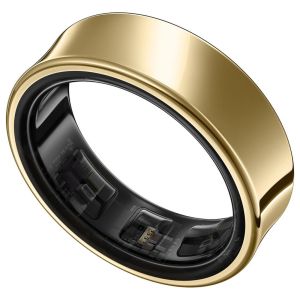 GALAXY RING (SIZE 9), TITANIUM GOLD