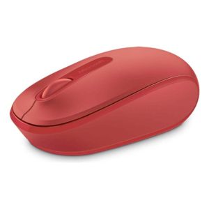 Microsoft 1850 Wireless Mobile Mouse Red (U7Z-00034-LS)