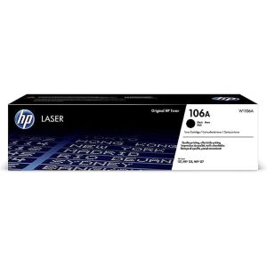 HP 106A Black Original Laser Toner Cartridge (W1106A)