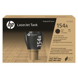 HP 154A Black Original LaserJet Tank Toner Reload Kit (W1540A)