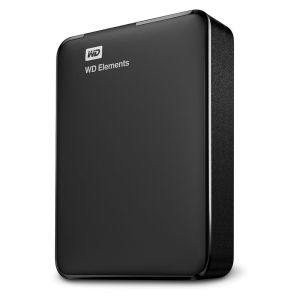 WD ELEMENTS PORTABLE 4TB BLACK WORLDWIDE