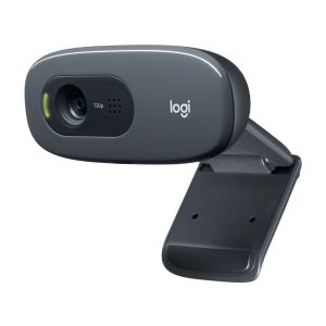 Logitech C270 HD webcam 3 MP 1280 x 720 pixels USB 2.0 Black 960-001063