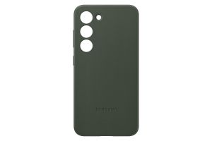 Samsung Case S23 Leather Cover Green EF-VS911LGEGWW