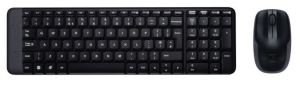 Logitech MK220 keyboard RF Wireless QWERTY International EER Black 920-003168