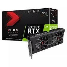 PNY RTX 3050 8GB XLR8 Gaming REVEL EPIC-X RGB Dual Fan Edition NVIDIA GeForce RTX 3050 GDDR6 VCG30508DFXPPB