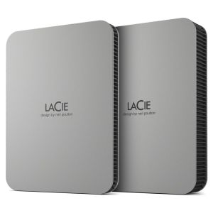 LaCie Mobile Drive v2 Type-C 5TB Silver STLP5000400