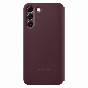 Samsung Case - S22 Plus Clear View - Purple EF-ZS906CEEGWW