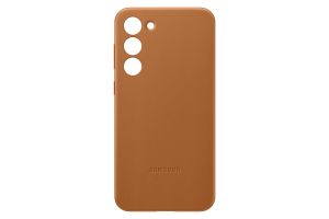 Samsung Case S23 Plus Leather Cover Brown EF-VS916LAEGWW