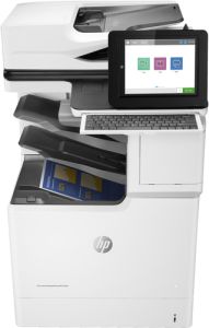 HP Color LaserJet Managed Flow MFP E67660z, Print, copy, scan and optional fax, Scan to email; Two-sided printing; Two-sided scanning; 150-sheet ADF 3GY32A#B19