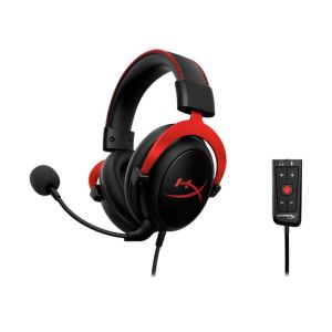 HyperX Cloud II Over-Ear Black-Red Gaming Headset (4P5M0AA}