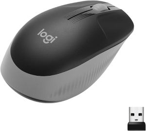 Logitech M191 Full-size wireless mouse - Mid Grey 910-005922
