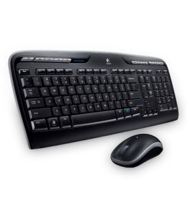 Logitech Wireless Combo MK330 keyboard Mouse included RF Wireless Arabic Black 920-003983