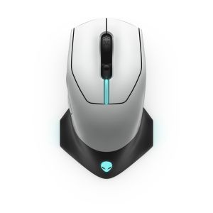 Alienware AW610M mouse Right-hand RF Wireless + USB Type-A Optical 16000 DPI AW610M-WHT