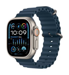 Apple Watch Ultra 2 Cellular 49mm Titanium Case with Ocean Band (MREG3AE/A)