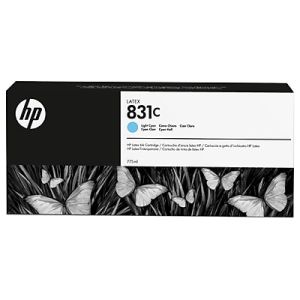 HP 831C 775-ML LIGHT CYAN LATEX INK CRT