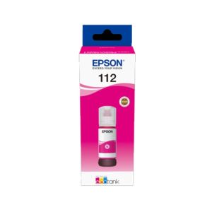 112 EcoTank Pigment Magenta ink bottle - C13T06C34A