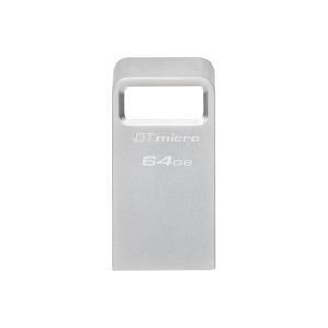 Kingston Technology DataTraveler Micro USB flash drive 64 GB USB Type-A 3.2 Gen 1 (3.1 Gen 1) Silver DTMC3G2/64GB