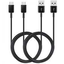 SAMSUNG Cable 2Pack (Type-C) - Black 