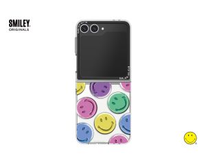 SAMSUNG FLIP6 B6_SLBS_SMILEY CASE GP-FPF741SBDUW