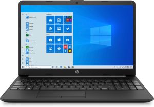 HP 15-dw1345nia i7-10510U Notebook 39.6 cm (15.6") Touchscreen HD Intel® Core™ i7 8 GB DDR4-SDRAM 1000 GB HDD Wi-Fi 5 (802.11ac) Windows 11 Home Black