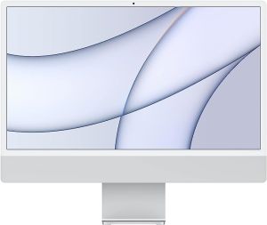 24-inch iMac with Retina 4.5K display: Apple M1Â chip with 8â€‘core CPU and 7â€‘core GPU, 256GB - Silver