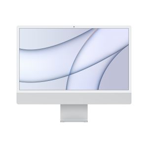 24-inch iMac with Retina 4.5K display: Apple M1Â chip with 8â€‘core CPU and 8â€‘core GPU, 256GB - Silver