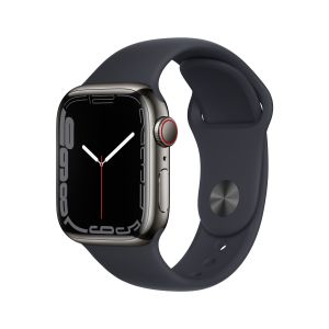 Apple Watch Series 7 OLED 41 mm 4G Graphite GPS (satellite)_MNC23AE/A