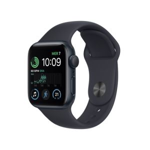 Apple Watch SE OLED 40 mm Black GPS (satellite) MNJT3B/A