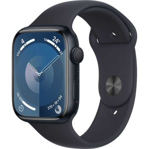 Apple Watch Series 9 GPS 41mm Midnight Aluminium Case with Midnight Sport Band - M/L