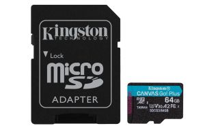 64GB mSDXC Can GoPlus 170RA2U3V30+ADP SDCG3/64GB