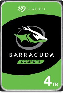Seagate BarraCuda ST4000DM004 4TB 5400 RPM 256MB Cache SATA 6.0Gb/s 3.5" Hard Drives