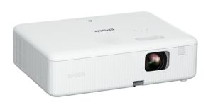 Epson CO-W01 WXGA Projector, 3LCD technology, 3,000 lumen brightness, 378inches screen size, White, Compact [V11HA86040]